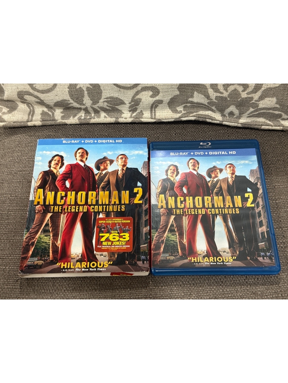 Anchorman 2 Legend Continues [3-Disc Blu-ray/DVD/Slipcover]
